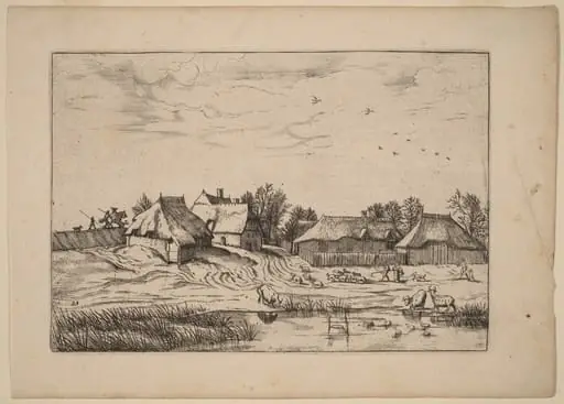 Farms, by Lucas van Doetechum