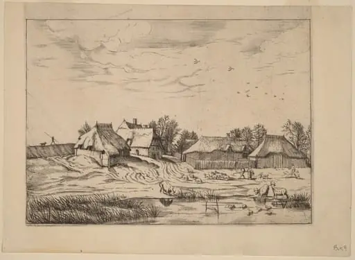 Farms, by Lucas van Doetechum