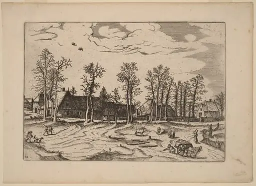 Farms, by Lucas van Doetechum