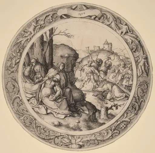 Christ Carrying the Cross, by Lucas van Leyden