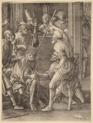 Christ Crowned with Thorns, by Lucas van Leyden
