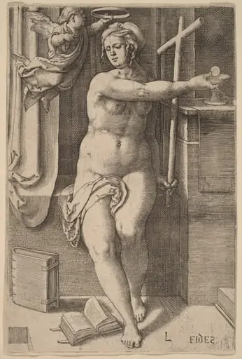 Fides (Faith), by Lucas van Leyden