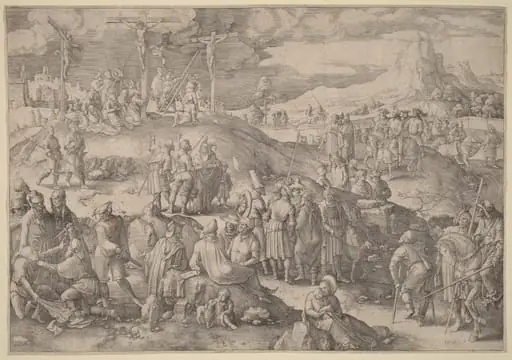 Golgotha, by Lucas van Leyden