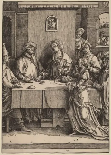 Herod and Herodias, by Lucas van Leyden