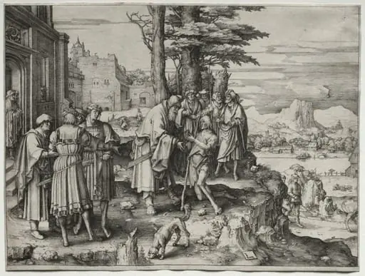 Return of the Prodigal Son, by Lucas van Leyden
