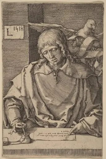Saint John, by Lucas van Leyden