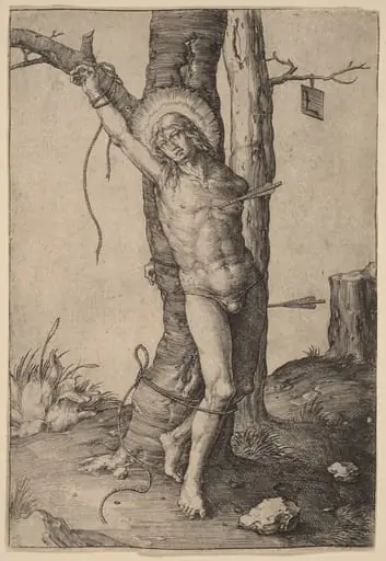 Saint Sebastian, by Lucas van Leyden
