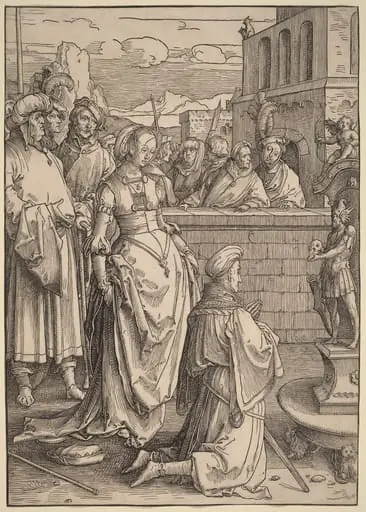 Solomon's Idolatry, by Lucas van Leyden