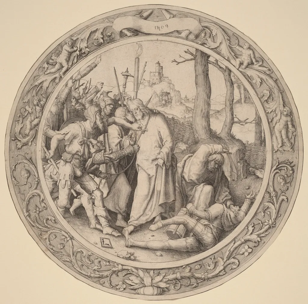 The Captivity, by Lucas van Leyden, ink, 1509