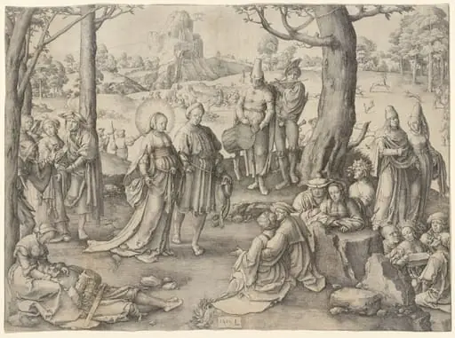 The Dance of Saint Mary Magdalene, by Lucas van Leyden