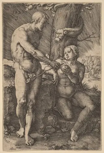 The Fall of Man, by Lucas van Leyden