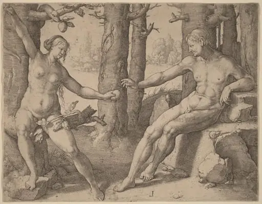 The Fall of Man, by Lucas van Leyden