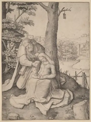 The Holy Family, by Lucas van Leyden