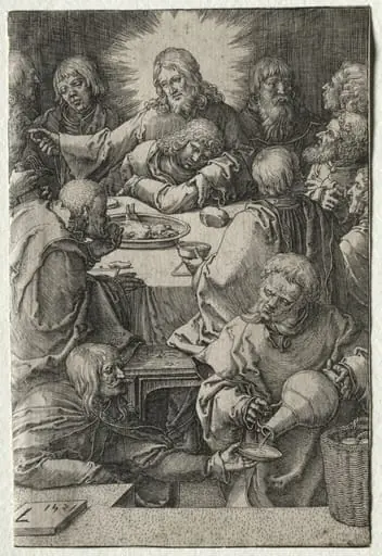 The Last Supper, by Lucas van Leyden