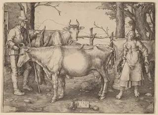 The Milkmaid, by Lucas van Leyden, 1510