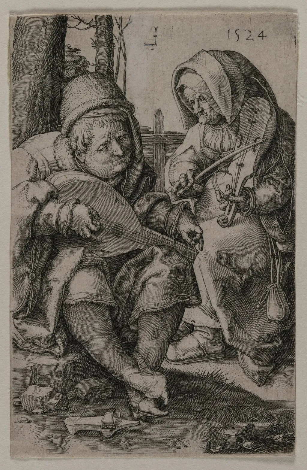 The Musicians, by Lucas van Leyden, 1524
