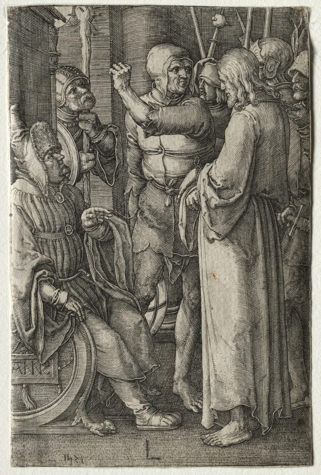 The Passion: Christ Before the High Priest, by Lucas van Leyden, 1521