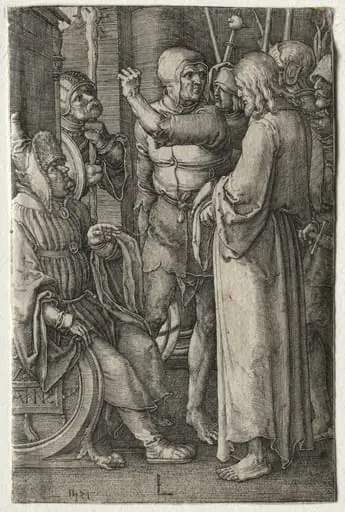 The Passion: Christ Before the High Priest, by Lucas van Leyden