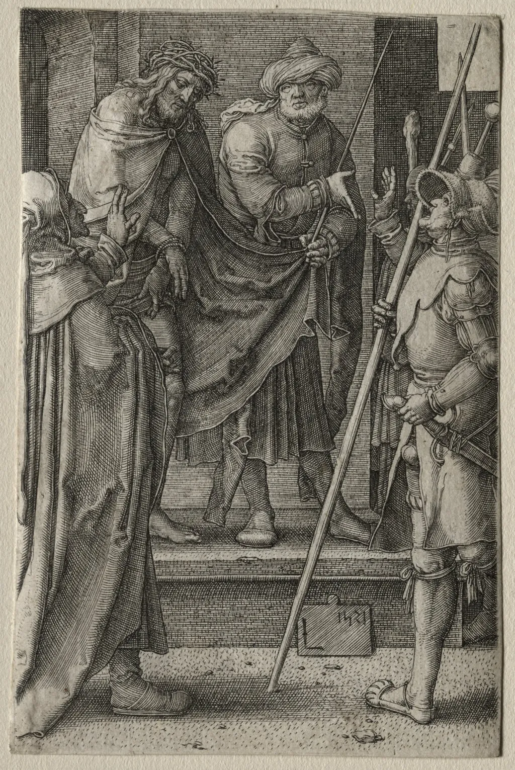 The Passion: Christ Presented to the People, by Lucas van Leyden, 1521