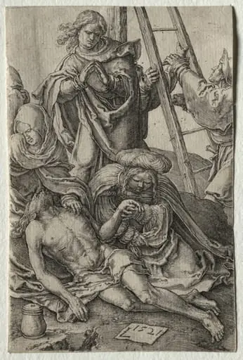 The Passion: Descent from the Cross, by Lucas van Leyden