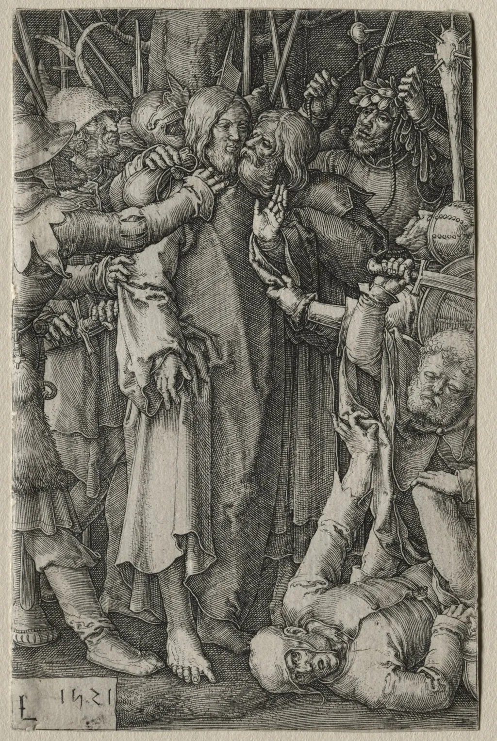 The Passion: The Capture of Jesus, by Lucas van Leyden, 1521