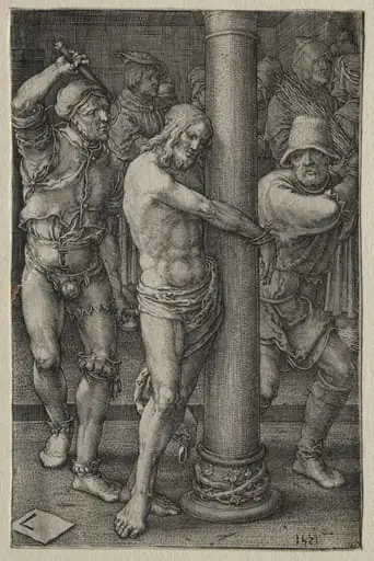 The Passion: The Flagellation, by Lucas van Leyden