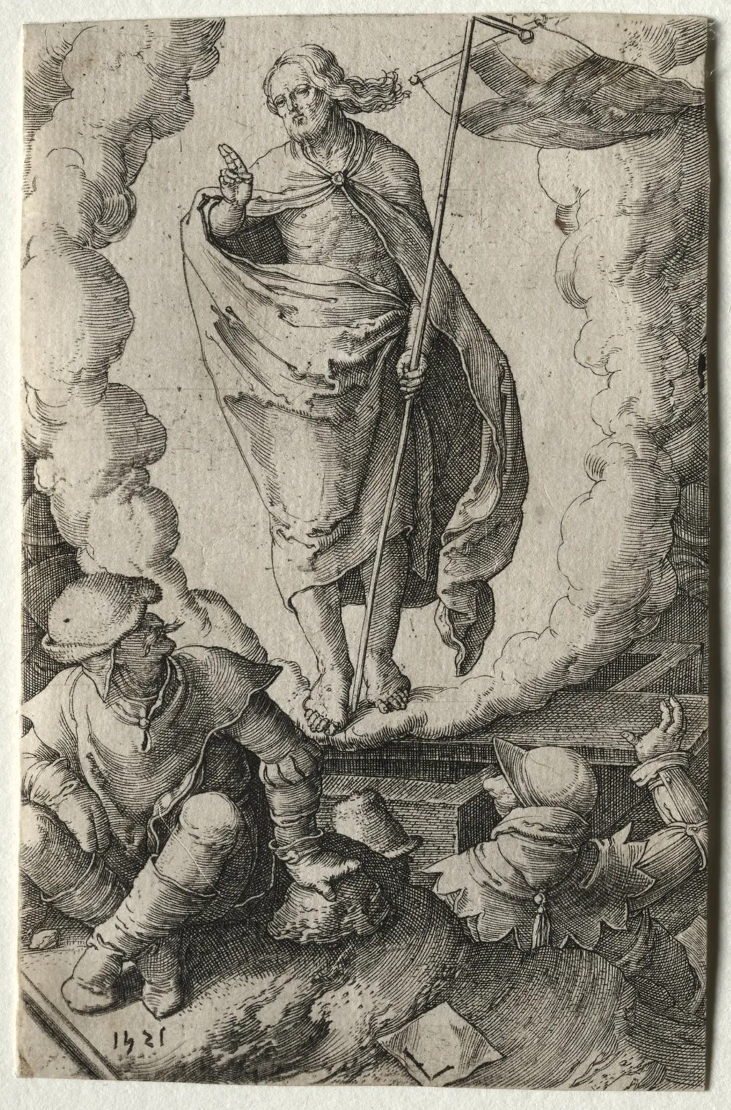 The Passion: The Resurrection, by Lucas van Leyden, 1521