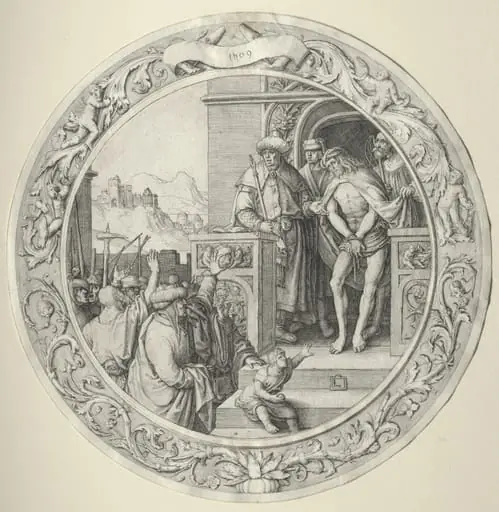 The Round Passion: Christ Presented to the People, by Lucas van Leyden