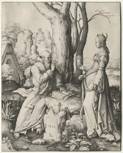 The Temptation of St. Anthony, by Lucas van Leyden