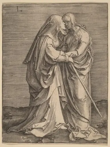 The Visitation, by Lucas van Leyden