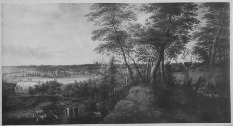 Landschaft, by Lucas van Uden, unspecified, 1633