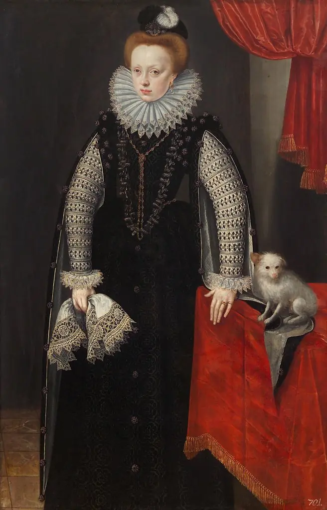 Duchess Sibylle (1557-1627) von Jülich-Cleve-Berg, by Lucas van Valckenborch