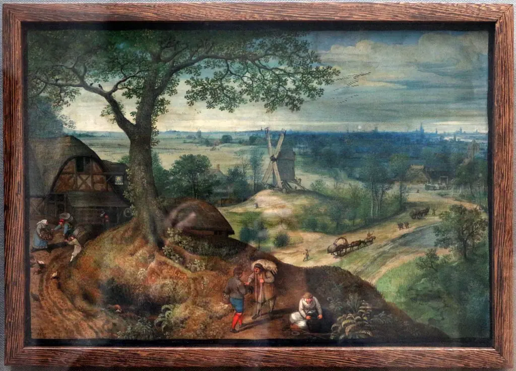 Landschap (1577), by Lucas van Valckenborch