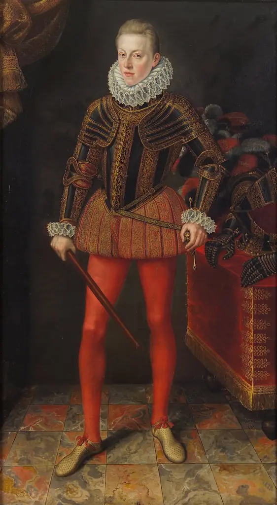 Portrait of Matthias II of Habsburg (1557-1619), the future Holy Roman Emperor, by Lucas van Valckenborch