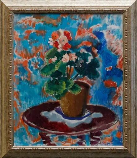 Ghiveci cu flori, by Lucia Dem-Bălăcescu