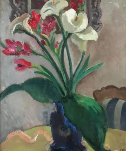 Gladiole (Cale), by Lucia Dem-Bălăcescu