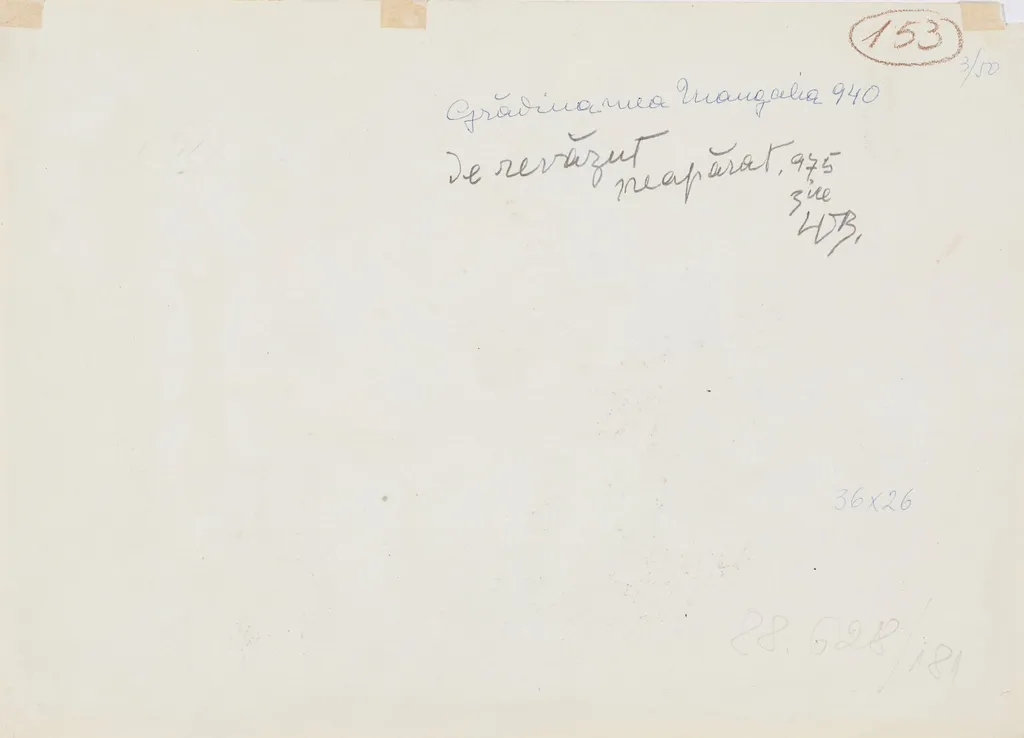 Grădina mea din Mangalia, by Lucia Dem-Bălăcescu, unspecified, 1940