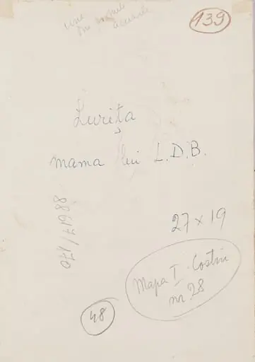 Lurița - Mama artistei, by Lucia Dem-Bălăcescu