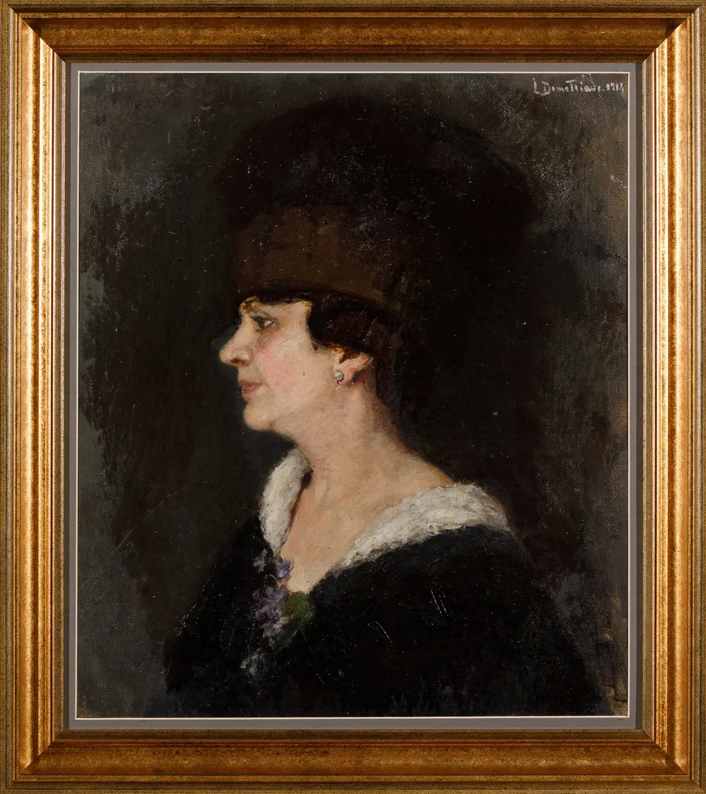 Mama, by Lucia Dem-Bălăcescu, unspecified, 1917