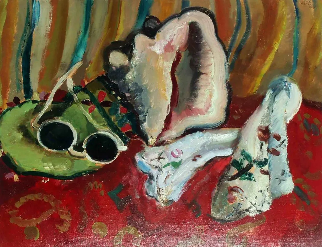 Natură moartă cu scoică, by Lucia Dem-Bălăcescu