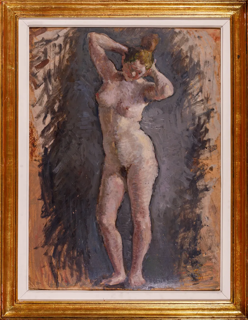 Studiu de nud, by Lucia Dem-Bălăcescu, unspecified, 1916