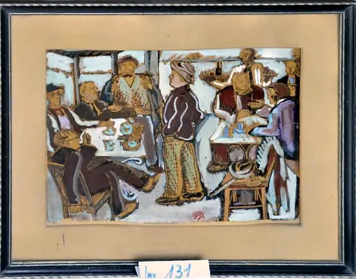 Cafeneaua Oteteleșanu, by Lucia Demetriade-Bălăcescu