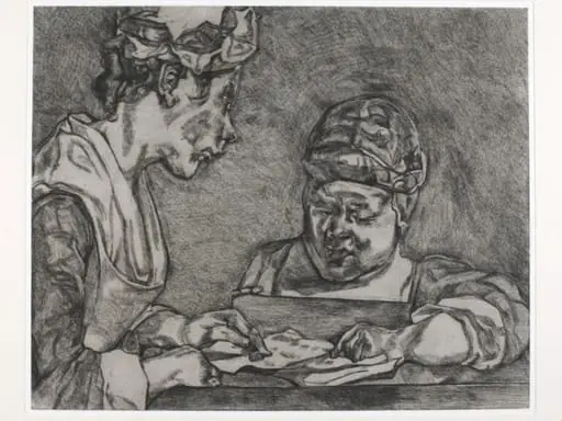 After Chardin, by Lucian Freud
