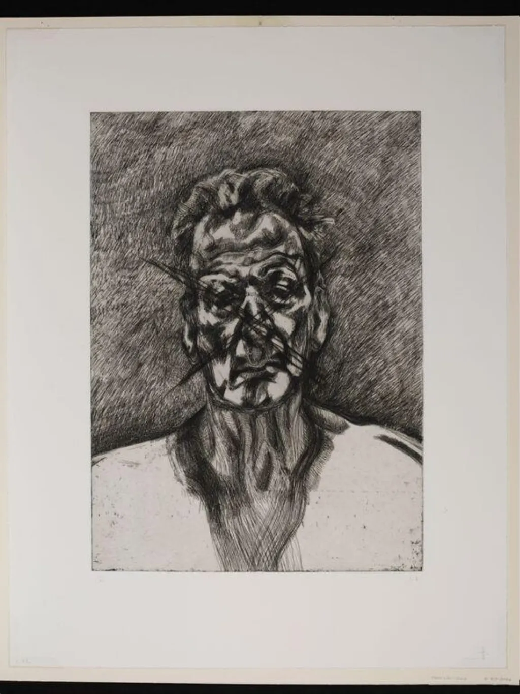 Self-Portrait: Reflection, by Lucian Freud, 1996
