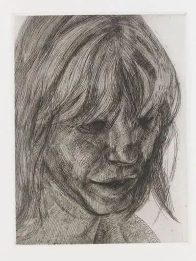 Small Head, by Lucian Freud