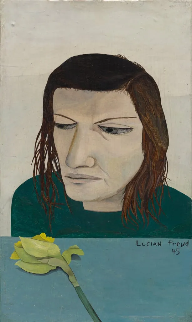 Untitled, by Lucian Freud, oil, 1945