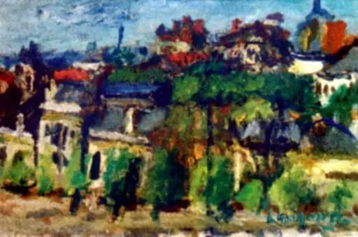 Case și pomi, by Lucian Grigorescu