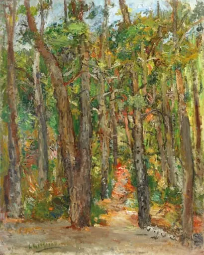Pădure din Cassis, by Lucian Grigorescu