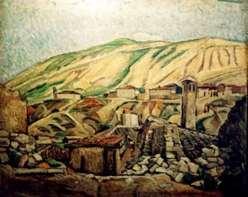 Peisaj, by Lucian Grigorescu, unspecified, 1939