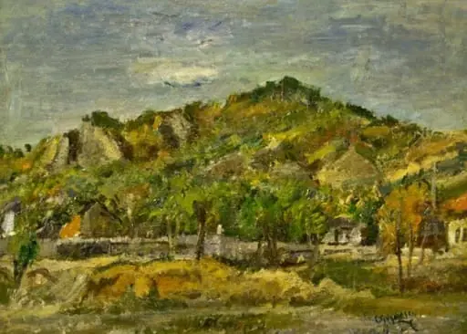 Peisaj din Argeș, by Lucian Grigorescu